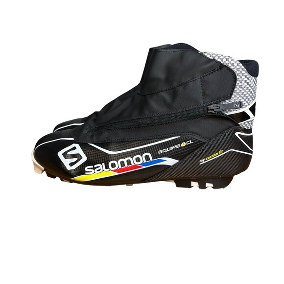 Salomon‎ Ski Boot Mens Size 13 Classic Prolink Cross-Country - Picture 1 of 14